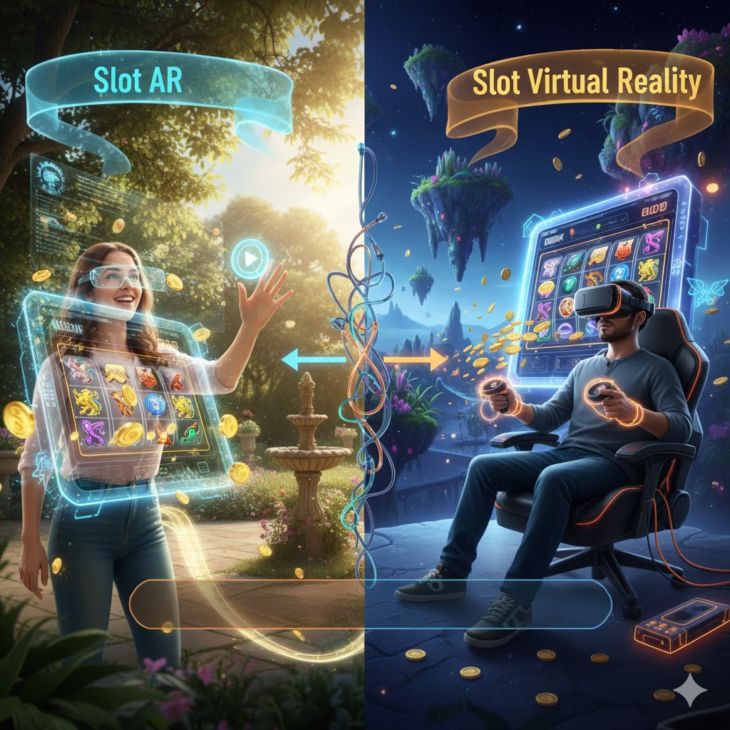 Slot AR vs Slot Virtual Reality