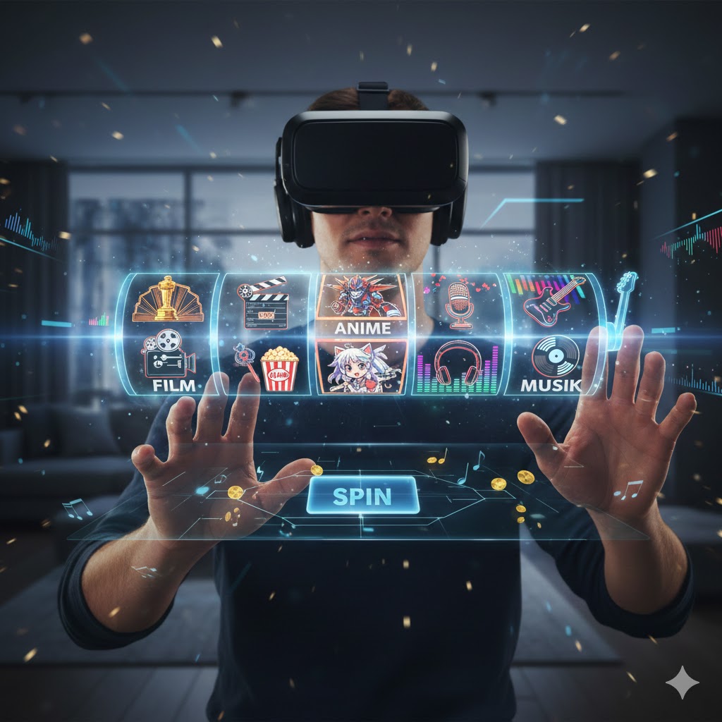 Slot AR dengan Tema Film, Anime, dan Musik